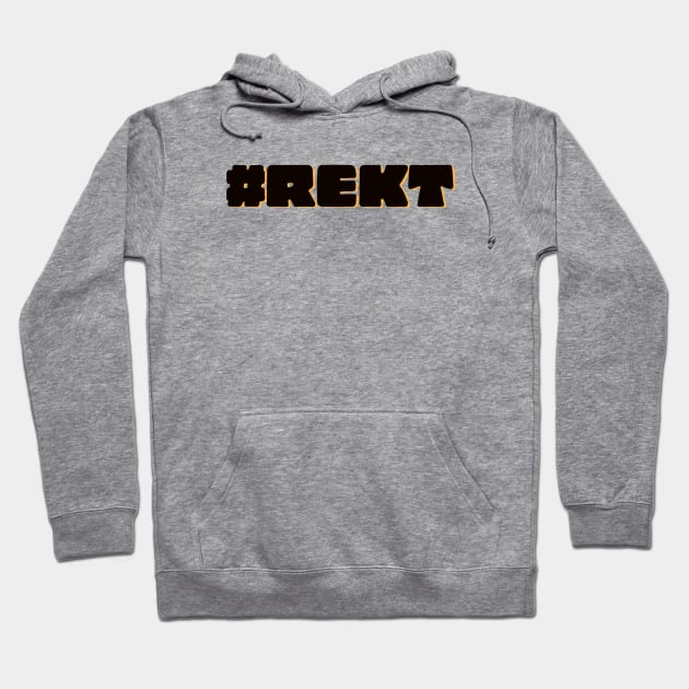 Rekt #1 Hoodie by GAMINGQUOTES